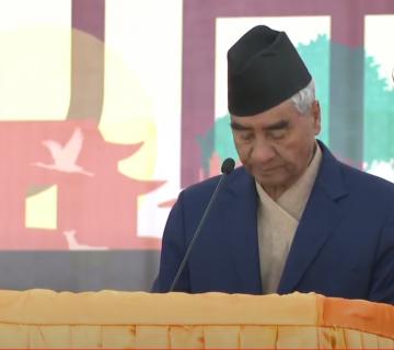मोदीको लुम्बिनी भ्रमणले नेपाल-भारतको सांस्कृतिक सम्बन्धलाई बलियो बनाएको छ : देउवा